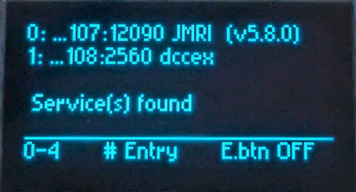 WiThrottle Server List